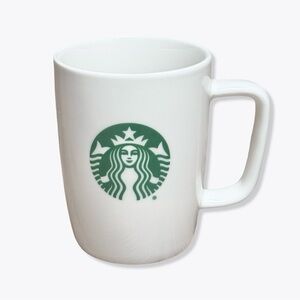 Starbucks Rare 2018 White Green Siren Mermaid Logo Coffee Tea Cup Mug 10.8 fl oz